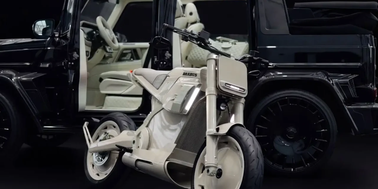 Brabus : une première moto électrique avec le Français DAB