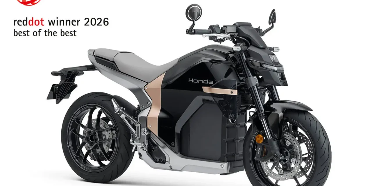 Honda WN7 : la moto électrique sacrée au Red Dot Award 2026