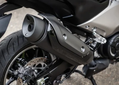 Le moteur du TMAX développe 47,6 ch (A2 natif) avec une sonorité envoûtante.
