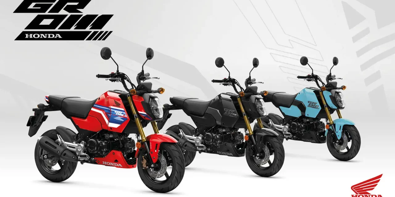Honda Grom 2026 : trois nouvelles couleurs au programme