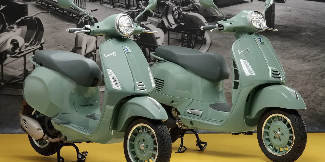Vespa 80e anniversaire : les modèles spéciaux en concession