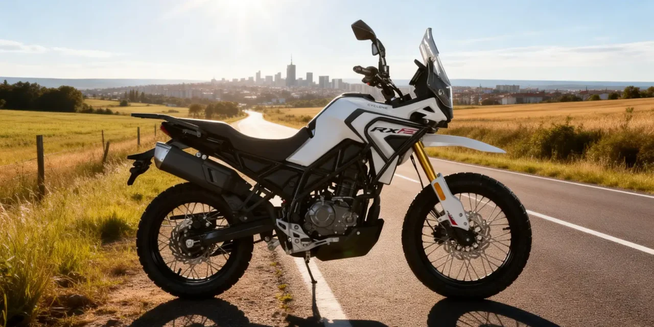 Cyclone RX2 125 : le trail aventure à 3 495 euros débarque sur le marché