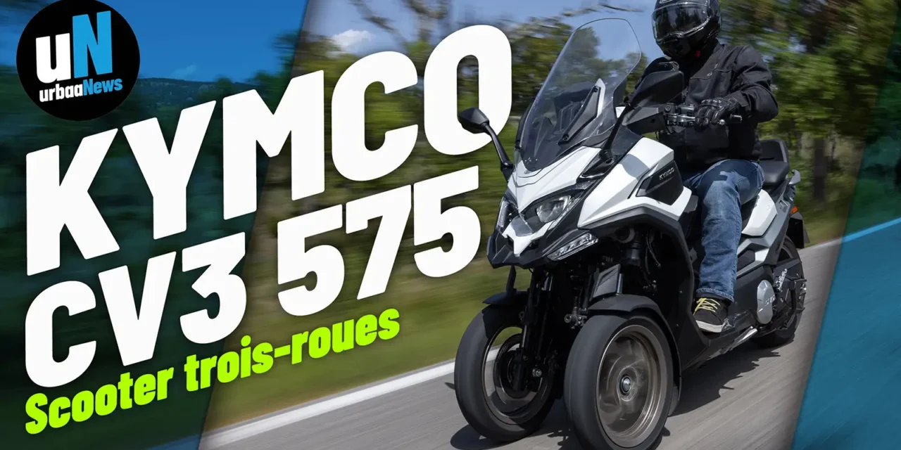 Essai Kymco CV3 575 : le trois-roues qui défie le MP3