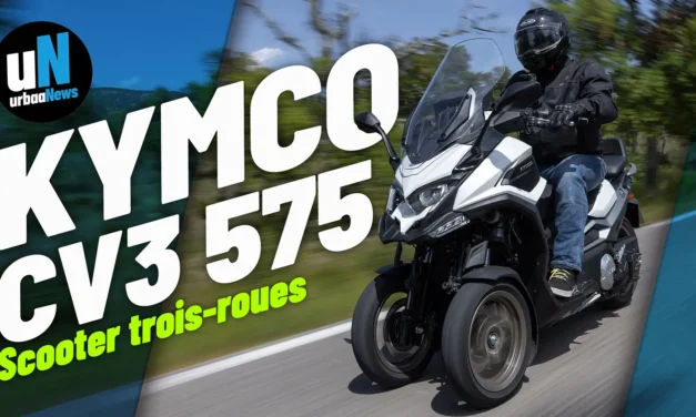 Essai Kymco CV3 575 : le trois-roues qui défie le MP3