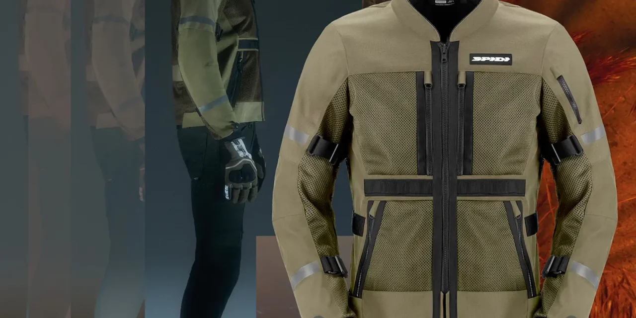 SPIDI TECH ARMOR 2 : blouson été AA ventilé et modulable