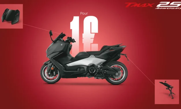 TMAX 25e Anniversaire : Pack Sport offert pour 1 €