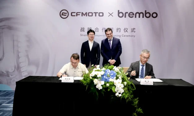CFMOTO et Brembo signent un partenariat stratégique
