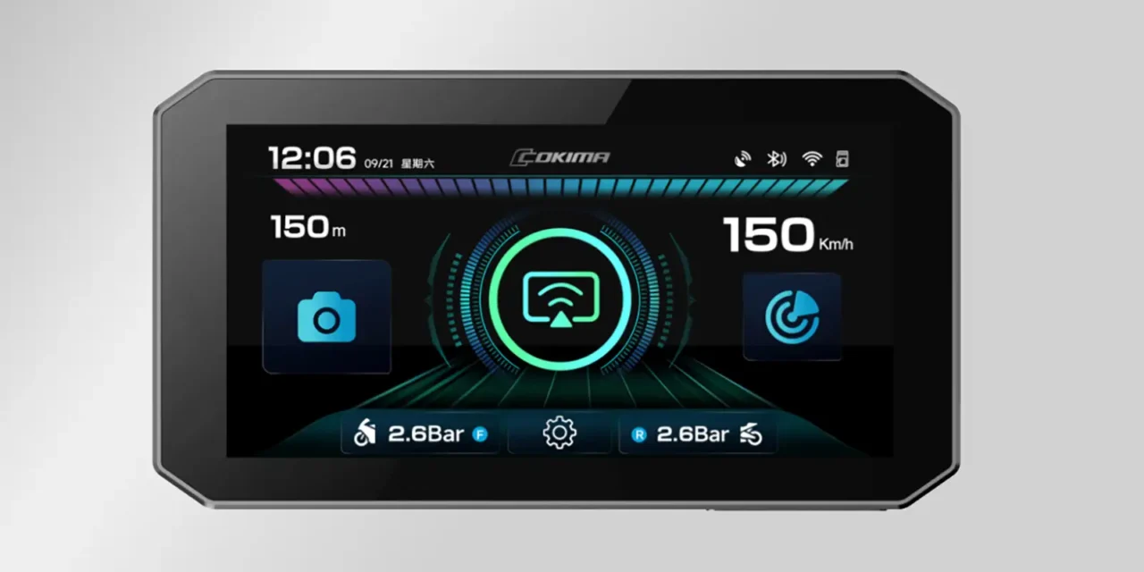 COKIMA CK-3 Plus : un écran moto avec radar anticollision