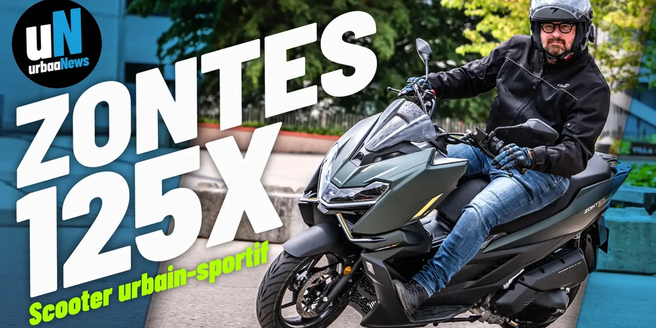 Essai Zontes 125X : le scooter 125 urbain à moins de 3 000 €