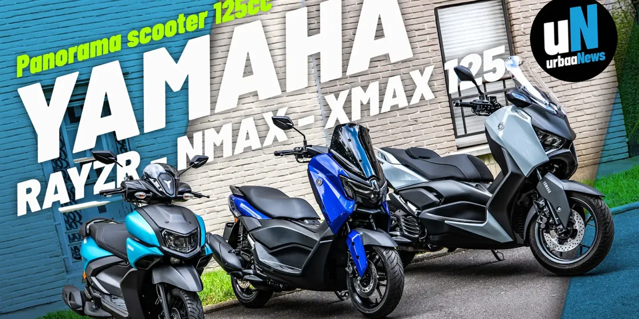 Yamaha RayZR, NMAX ou XMAX 125 : lequel choisir ?
