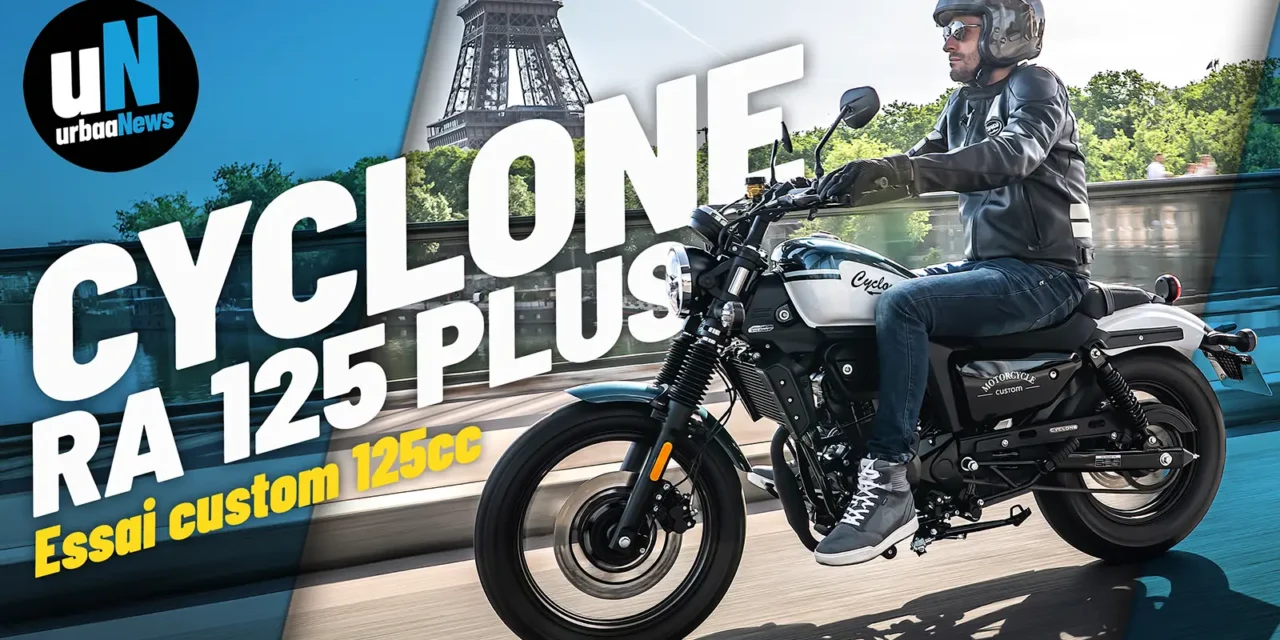 Essai Cyclone RA 125 : une moto 125 custom séduisante