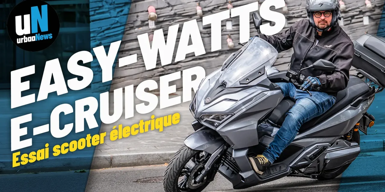 Easy-Watts e-cruiser : un scooter GT électrique qui assure