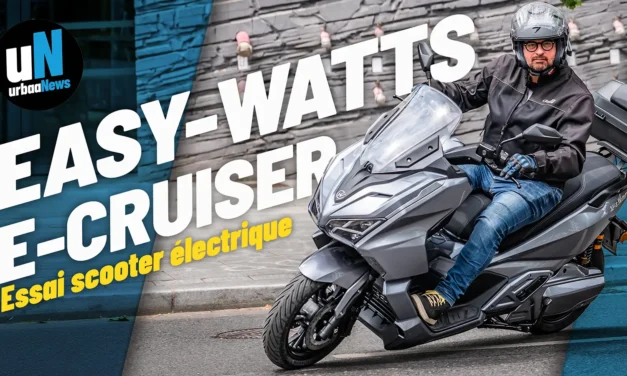 Easy-Watts e-cruiser : un scooter GT électrique qui assure