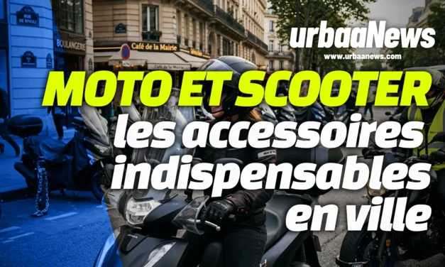 Moto et scooter : les accessoires indispensables en ville