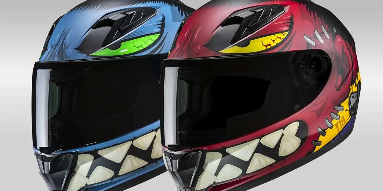 HJC Y10 Frank : un casque enfant au design dragon