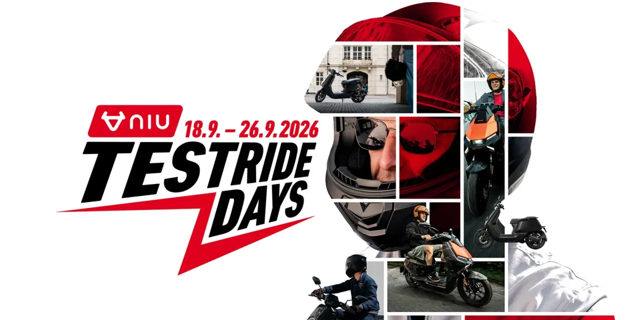NIU FQiX essais gratuits : Testride Days 2026