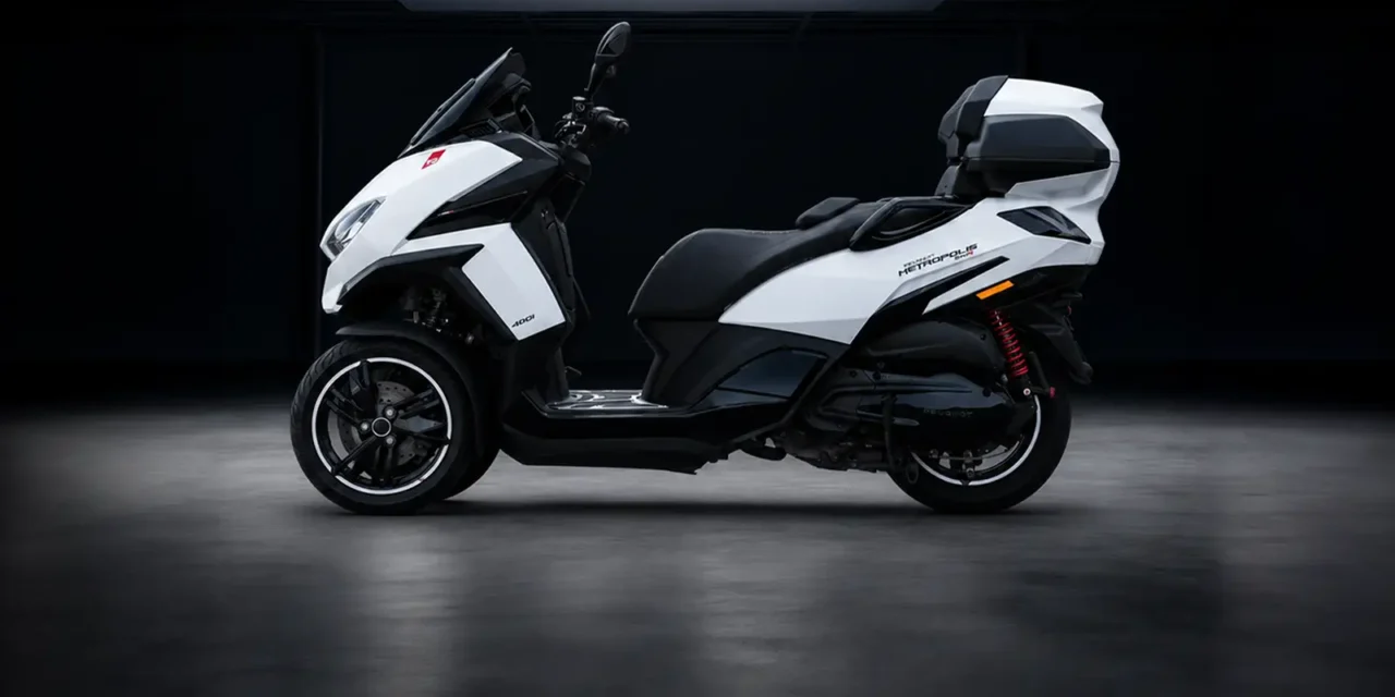 Peugeot Metropolis SW R : le scooter 3-roues sportif