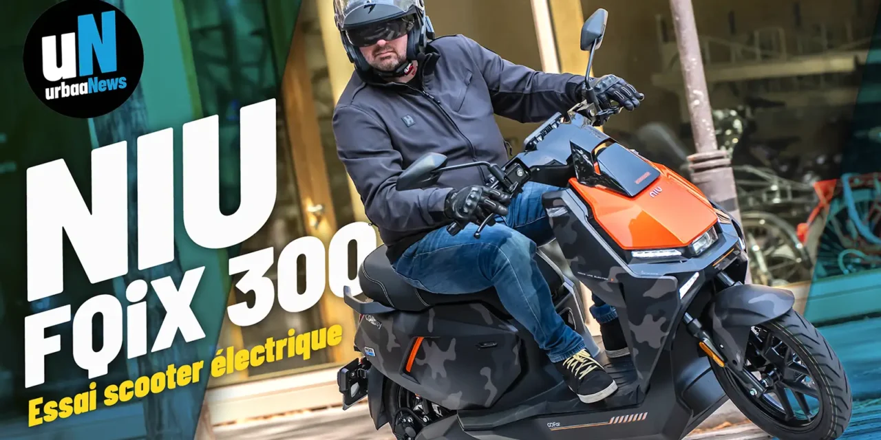 Essai Niu FQiX 300 : le scooter électrique 125 à prix serré