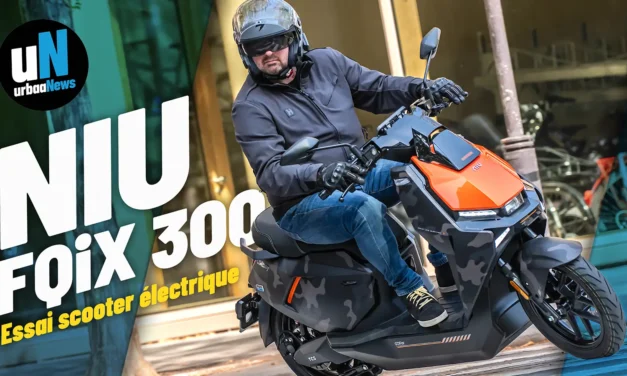 Essai Niu FQiX 300 : le scooter électrique 125 à prix serré