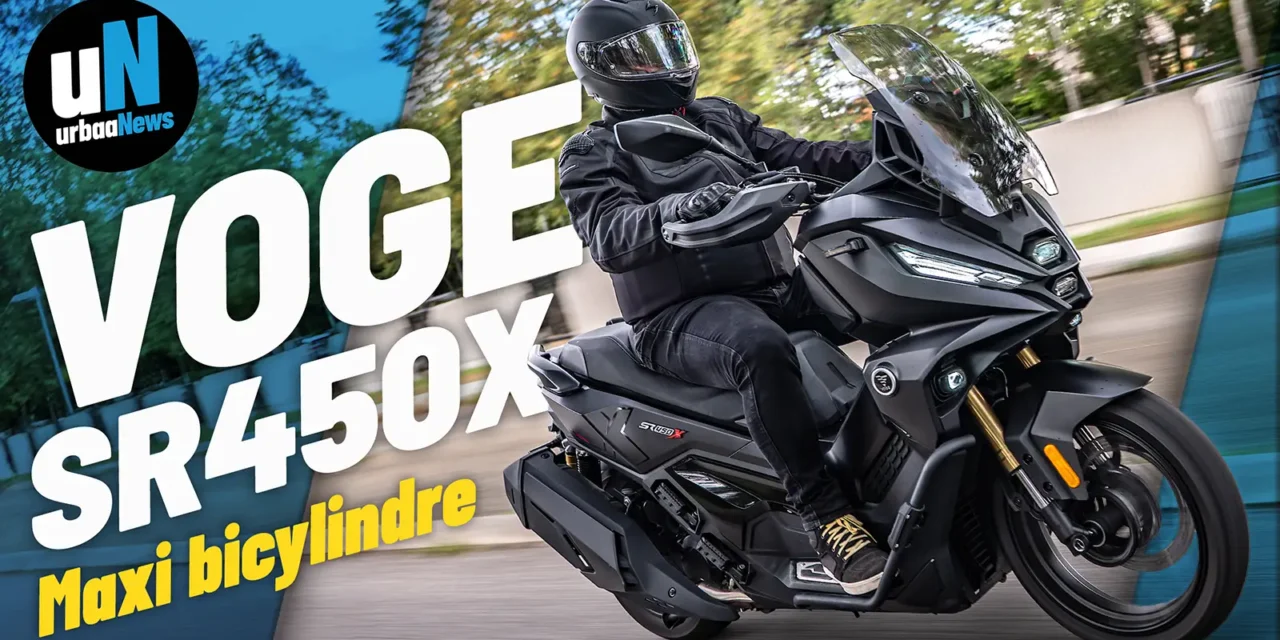 Voge SR450X : essai du scooter 400 bicylindre Adventure