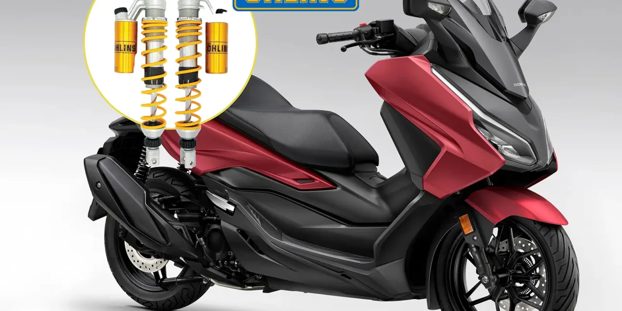 Honda Forza Öhlins : la suspension de GP arrive en scooter