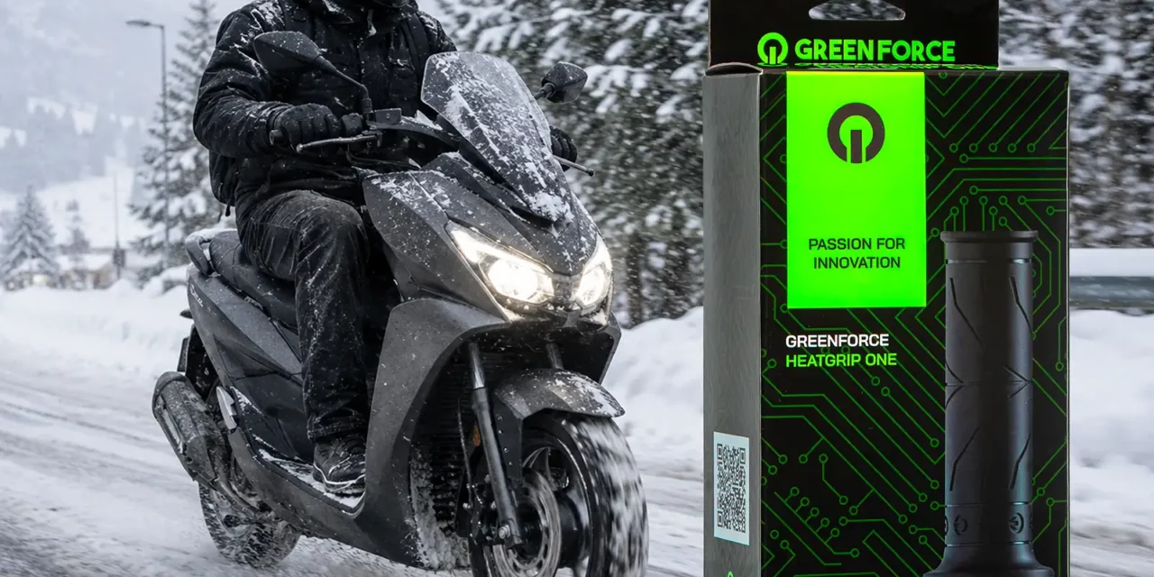 Poignées chauffantes GreenForce One : 5 niveaux de chauffe pour moins de 100 €
